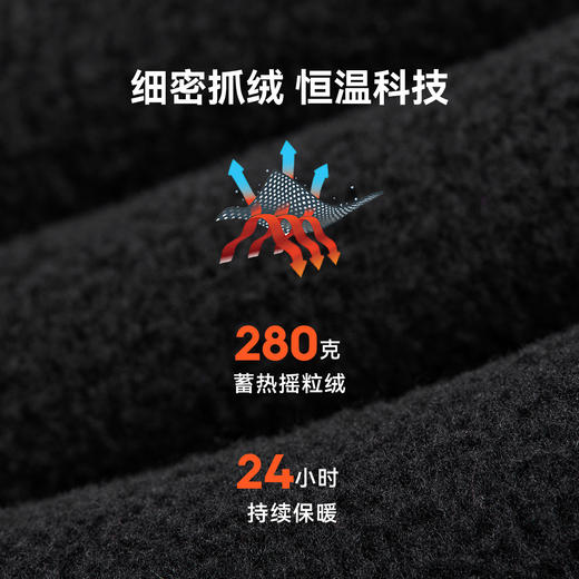 伯希和户外抓绒裤女士防风透气内胆长裤男摇粒绒保暖直筒运动卫裤 商品图1