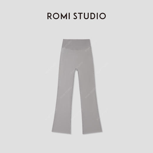 ROMI STUDIO“都市呼吸”凉感弹性伸缩性微喇高腰瑜伽裤 RWCRX04032 商品图0