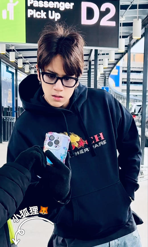 𝐂𝐇恐龙印花连帽卫衣帽衫815 商品图0