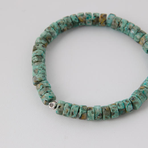 ROMI STUDIO 铜合金手链 “青铜色感”简约绿石手饰品RWCAP34855 商品图2