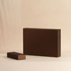 品鉴皮盒【三小盒 咖色】55元一套/一箱16套 商品缩略图1