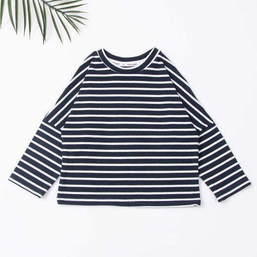 【39.9/2件起】🇰🇷超韩系小朋友👧🏻👦🏻穿搭儿童秋季长袖灯笼裤套装条纹打底衫男童时尚复古百搭上衣聚 商品图6