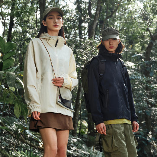 【山系】伯希和户外轻量外套2025新款防泼水透气休闲上衣男女同款 商品图3