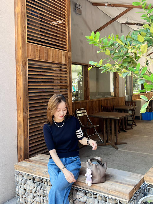 2508402    TB 针织短袖 绵羊毛 商品图1