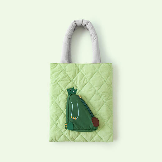 迷你巴拉冬季新款男童女童充棉单肩包宝宝外出手提大容量包包 商品图4