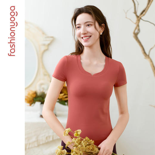 FC15368简约中式领短袖 商品图6