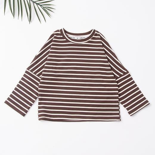 【39.9/2件起】🇰🇷超韩系小朋友👧🏻👦🏻穿搭儿童秋季长袖灯笼裤套装条纹打底衫男童时尚复古百搭上衣聚 商品图7