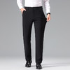 【加绒保暖】罗蒙男士秋冬款加绒商务风休闲裤舒适直筒百搭上班通勤长裤子 商品缩略图2