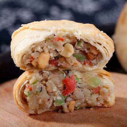 【木糖醇苏式酥皮月饼】香甜可口传统月饼 苏式五仁芝麻粗粮月饼无添加蔗糖多口味  商品图3