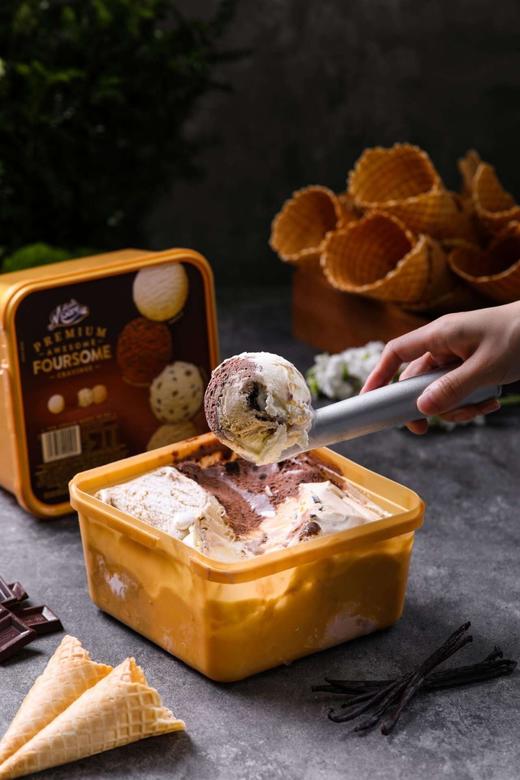 【推荐好物，买就送】0甜蜜素、0防腐剂的纯正鲜奶冰淇淋，新西兰原装进口玛琪摩尔鲜奶冰淇淋！家庭分享装，超级满足！👍👍👍👍 商品图4