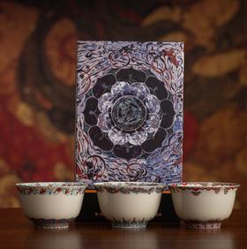 福灵敦煌茶杯套装（礼盒装） | 官方出品，线下门店同款，千年美学，寓意好