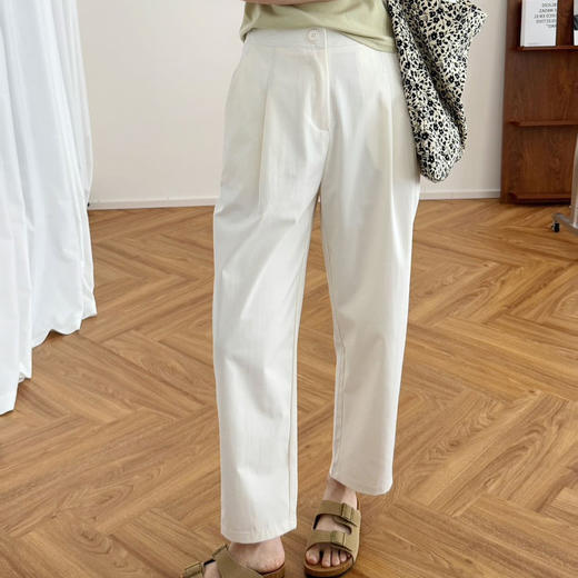 YIYE 伊页 凉感哈伦裤 梨形救星 垂顺抗皱 修饰腿型 5色可选 商品图4