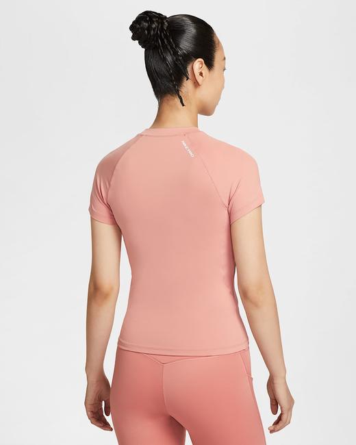 Nike 耐克Pro Dri-FIT 女子速干紧身短袖训练上衣FV7843-685 商品图1