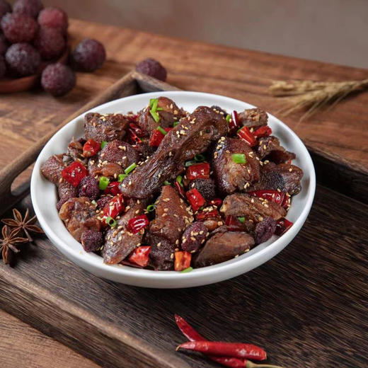 御南国 臻选杨梅鸭 120g/袋 微辣辛香 湖南特色美食 商品图0