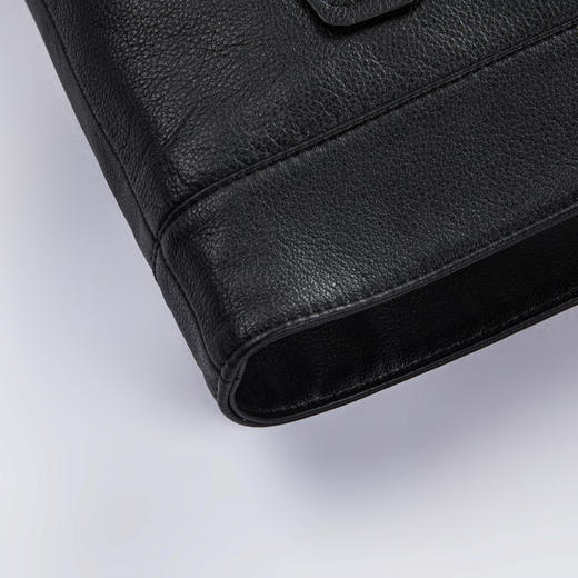 圣得西2025秋新款时尚休闲皮衣外套男商务行政轻奢翻领真皮外套 商品图12