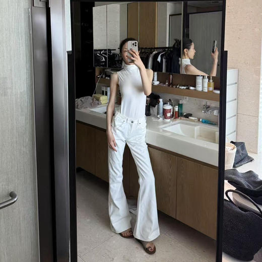 ROMI STUDIO“绅士优雅”棉质柔软微弹YKK拉链微喇牛仔裤RWCSXB2145 商品图1