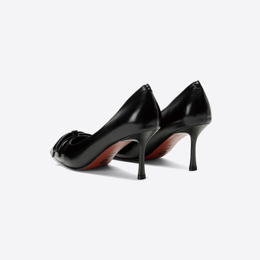 Westory2025年秋季尖头高跟牛皮单鞋通勤百搭浅口单鞋W25CE76251 商品图9