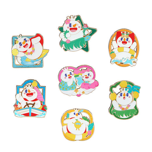 浪里个浪系列雪王徽章 乐趣十足 经典实用 商品图5