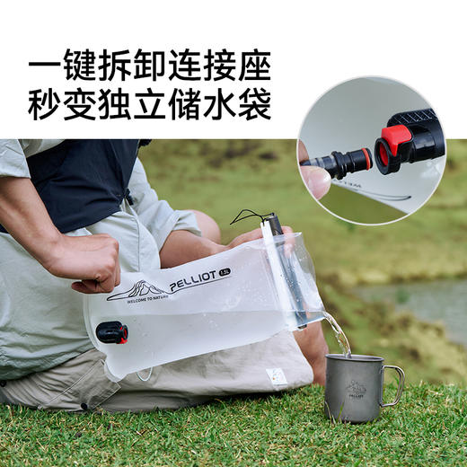 【泠泉】伯希和户外软水袋徒步登山骑行便携越野跑骑行背包饮水壶 商品图4
