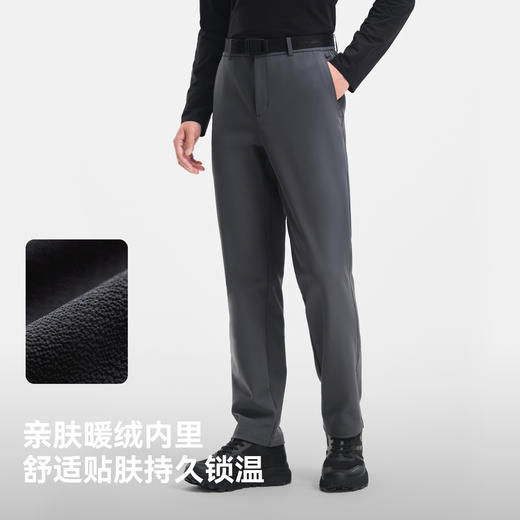 伯希和户外软壳裤女新款高弹耐磨徒步登山运动裤透气亲肤休闲长裤 商品图5