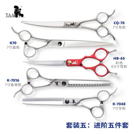 TAA它它宠物美容剪刀套装入门进阶猫狗通用 商品图5