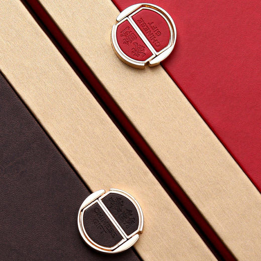 茶韵皮盒【双瓷罐 红色】130元一套/一箱10套 商品图9