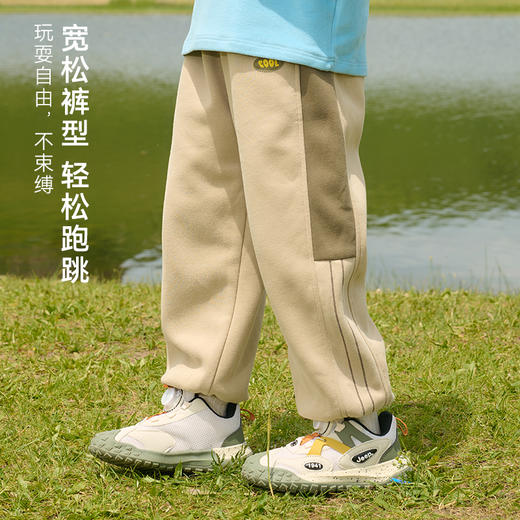 【7A抗菌】棉花堂山系撞色跑跑童装裤FA52056 商品图3