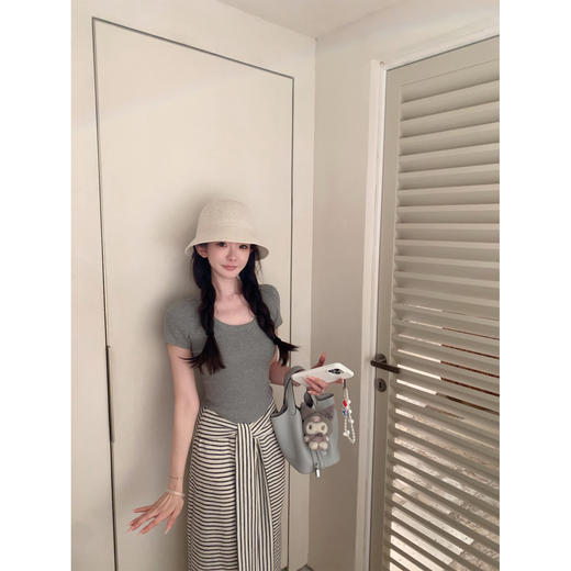 XS码 金蘑菇菇 -easy wear-不减肥系列 弧度t / 显瘦天花板 商品图2