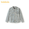 巴拉巴拉儿童衬衫长袖亲子装舒适超柔绒宽松柔软亲肤 商品缩略图4