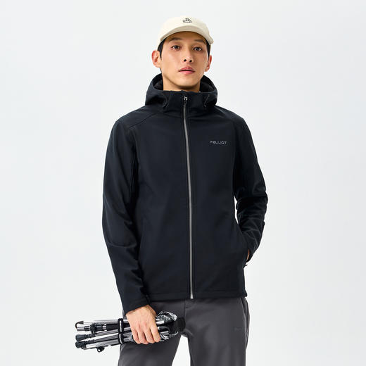 伯希和户外软壳衣男士专业防风运动夹克休闲外套女冲锋衣内胆上衣 商品图3