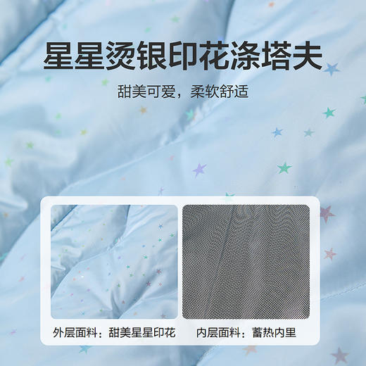 笛莎Deesha 童装女童羽绒服2025冬新款女童甜美大翻领收腰羽绒服 商品图3