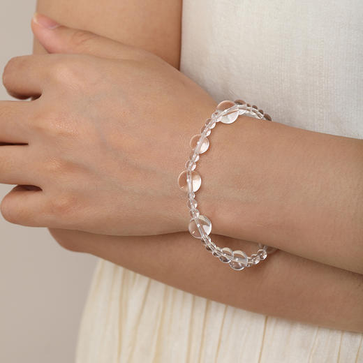 (72小时发货）COSTAR晨露项链耳环S925银白水晶珍珠清新灵动情人节女生生日礼物 商品图8