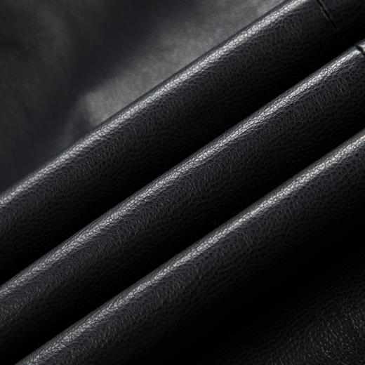 【100%山羊皮】圣得西男士商务工装皮夹克2025秋季时尚翻领皮衣 商品图13