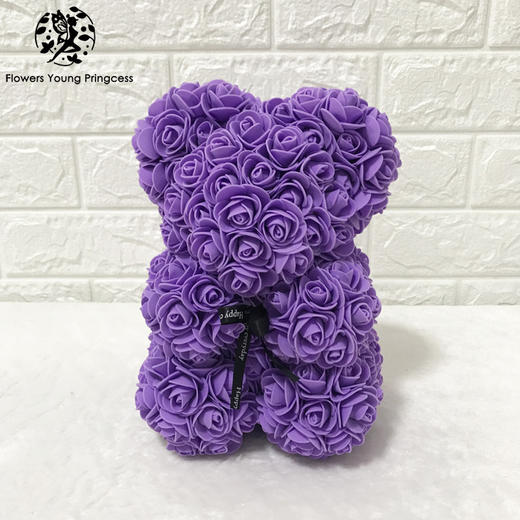 【情人节限定💝】25cm玫瑰熊节日礼物  pe玫瑰花熊  抱抱熊 浪漫玫瑰熊🐻，永不凋谢的爱❤️，送TA一份惊喜吧！ 商品图12