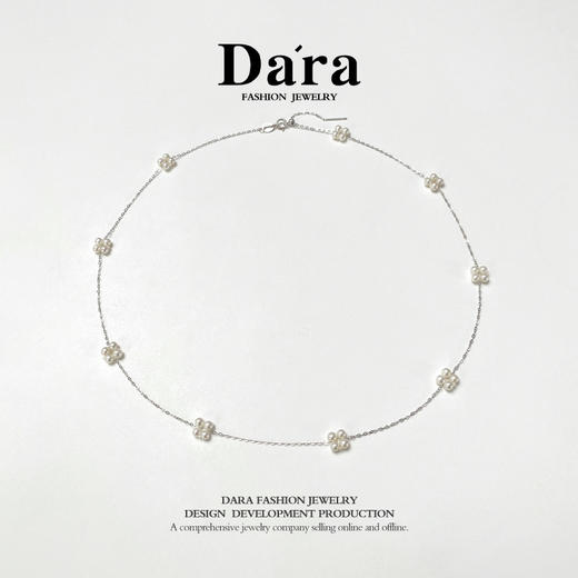 【分销】戴拉珍珠-满天星YX6669001，淡水珍珠S925银，带证书！珠体饱满泛柔光，精巧珠型更显灵动气质 商品图3