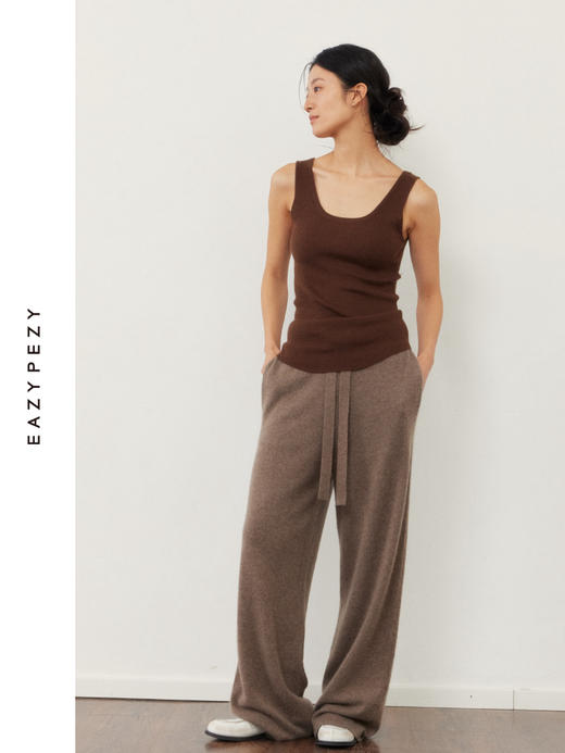 高精纺羊绒打底背心 商品图2