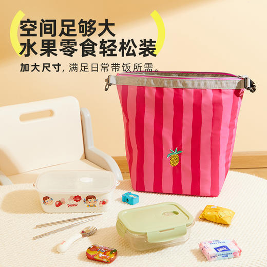 hugz保温袋饭盒袋手提袋通勤上班族便携大容量防水午餐袋包便当袋 商品图2