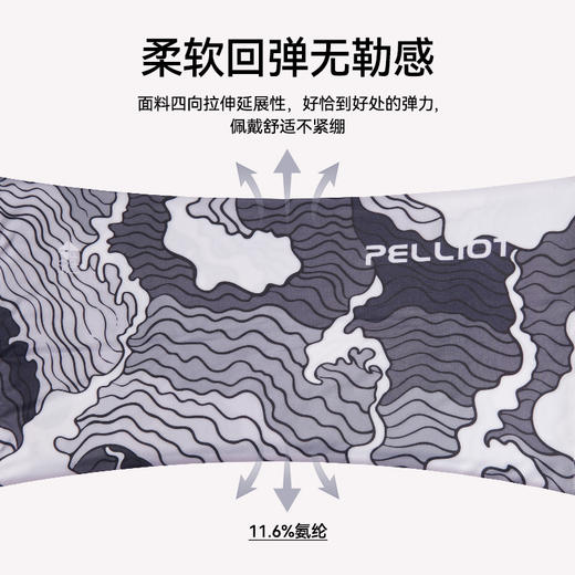 伯希和户外骑行面罩百变魔术巾防晒护颈防尘围脖防沙印花围巾脖套 商品图2