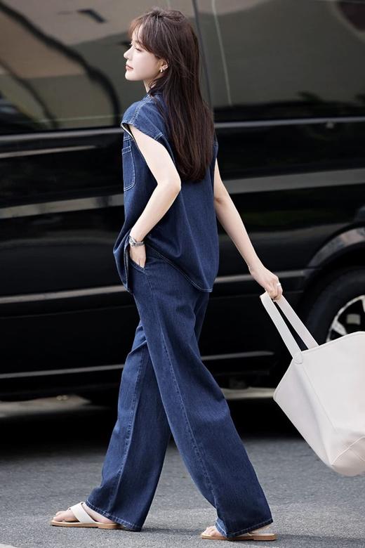 HAYES 水洗丹宁衬衫长裤牛仔套装 21107 商品图6