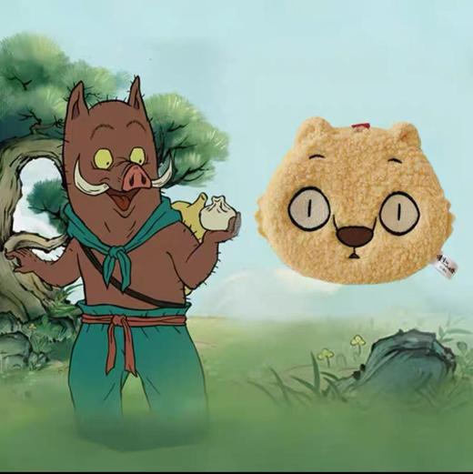 【春上新】8楼乐高 浪浪山小妖怪毛绒M I N I 包-黄鼠狼款 吊牌价29元 商品图1