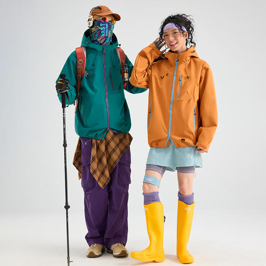 【79秒杀！大牌平替】LUCKY DEER/幸运鹿情侣款山系轻量化三防软壳衣 商品图2