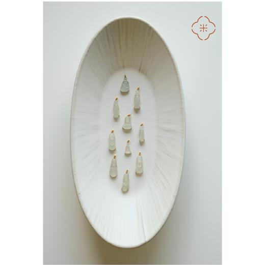 米马饰物 观自在 18K金冰润翡翠观音/佛 持慧自若 商品图1