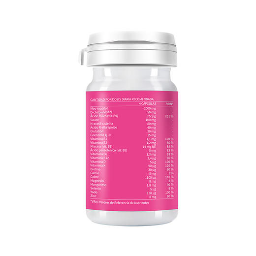 西班牙BECHI拜其 红优囊 多囊肌醇维生素胶囊 保税仓发货 商品图2