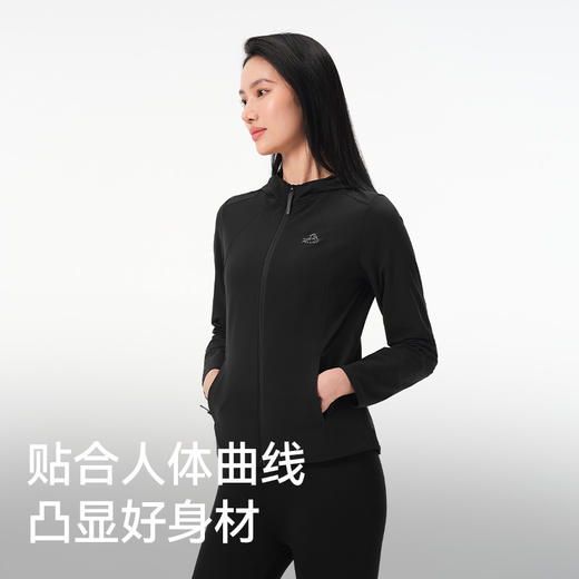 伯希和轻量运动外套女新款户外透气耐磨运动上衣徒步登山软壳外套 商品图4