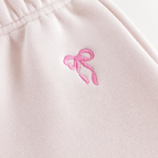 马克珍妮女童甜趣蝴蝶结加绒微喇裤2025年秋装新款551333 商品图4