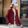WZNHMM26572025秋季女装新款宽松休闲外套女立领拉链长袖百搭上衣 商品缩略图2