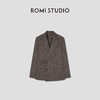 ROMI STUDIO“老钱腔调”100%羊毛半精纺色纺双排扣西装 RWCSWY1727 商品缩略图1