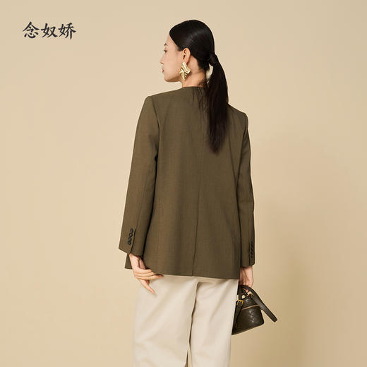 【商场同款】CNX5865 “老钱西装” V领西装，拥有大女主的洒脱和利落 商品图11