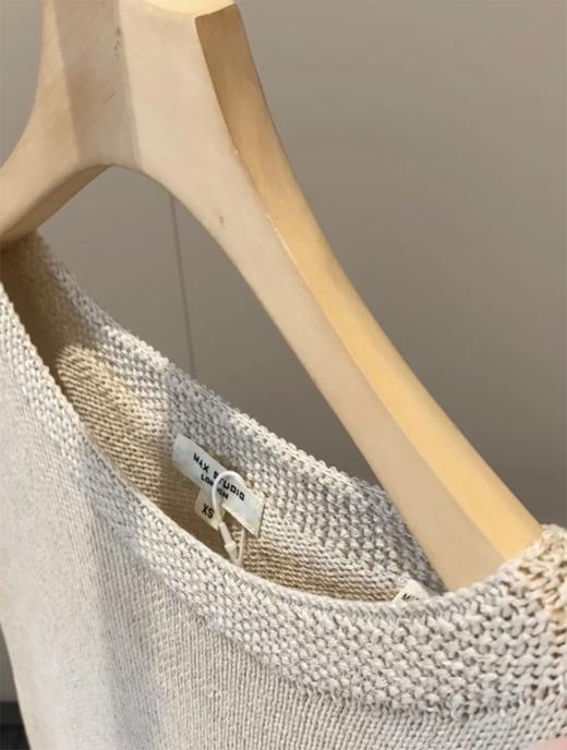 原单大白菜！好看的亚麻天丝针织背心~量极少！ 商品图5