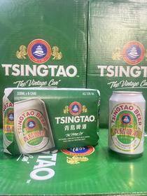青岛啤酒330ml 罐（港)（绿箱）（1*24）6901035609203